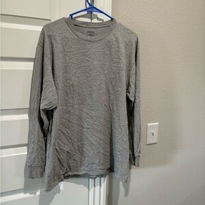Jerzees Heather Gray Crewneck Sweatshirt